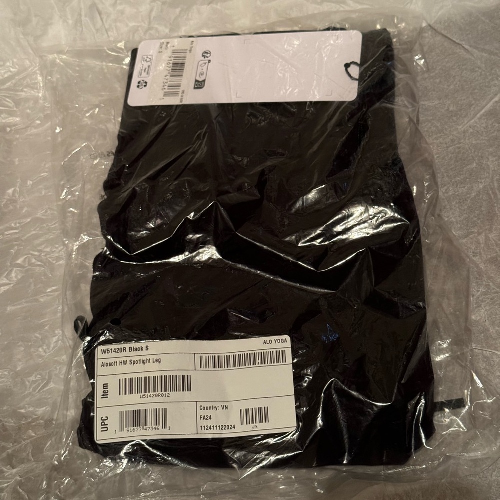 Alo Alosoft High-Waist Spotlight Legging Leggings S New - Picture 4 of 6